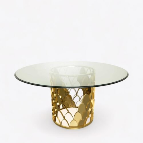 Gold Scale Dining Table