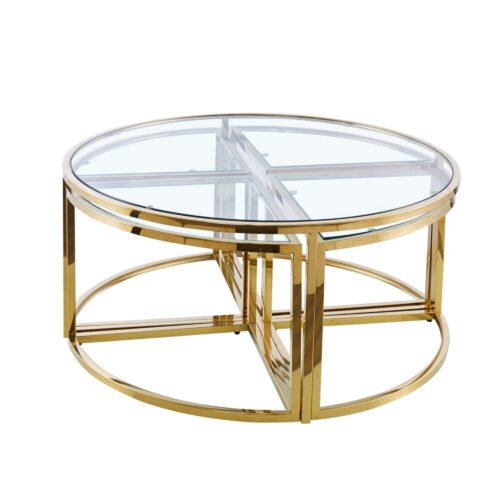 Hudson Gold Coffee Table