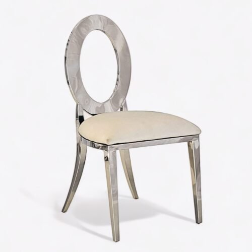 Hollywood Silver Dining Chair