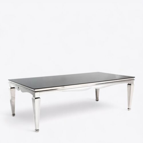 Hollywood Silver Dining Table 2