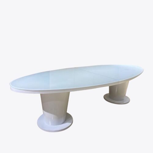 Harpel White Dining Table