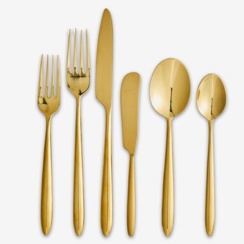 Shelton Gold Flatware Collection
