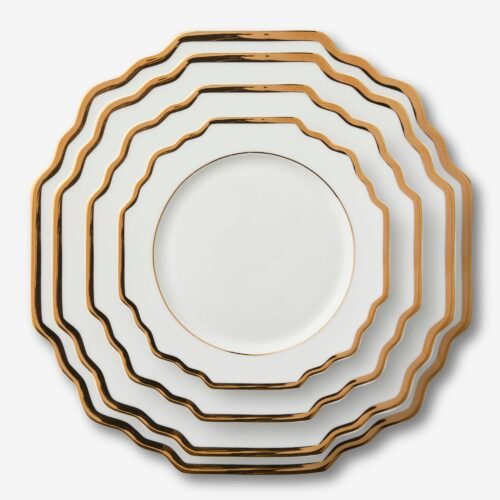 Aventus Gold Dinnerware Collection