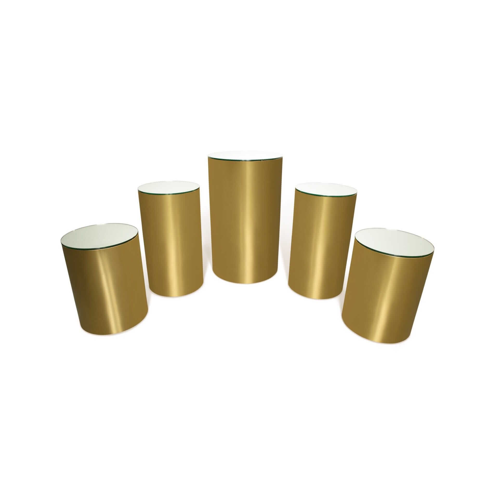 Gold Hollywood Round Pillar- Small (17" x 24") - Image 2