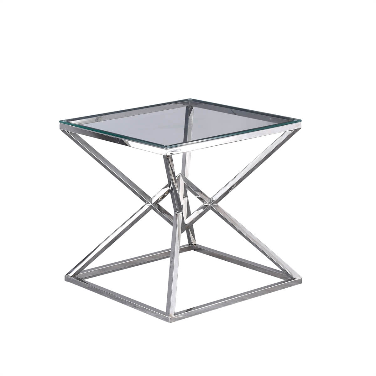 Amsterdam Silver Side Table