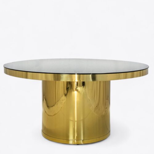 Maison Gold Round Dining table 6022