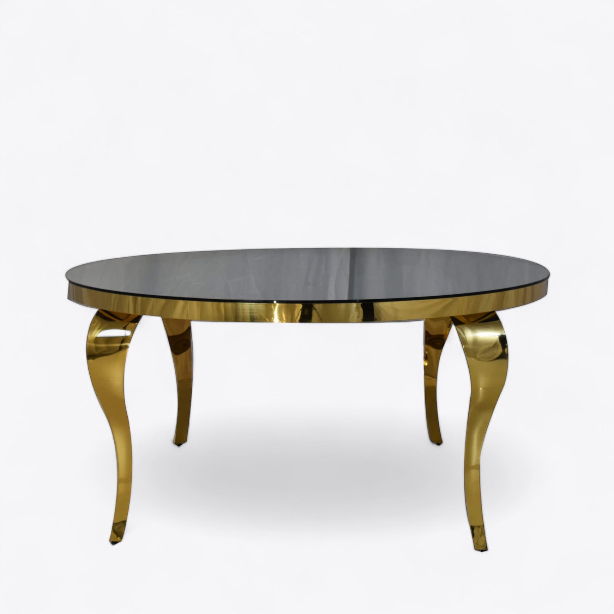 Regency Gold Round Dining Table - Image 2