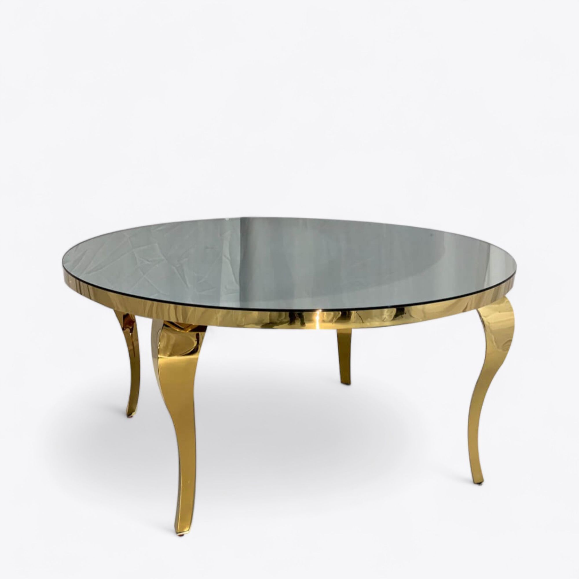 Regency Gold Round Dining Table