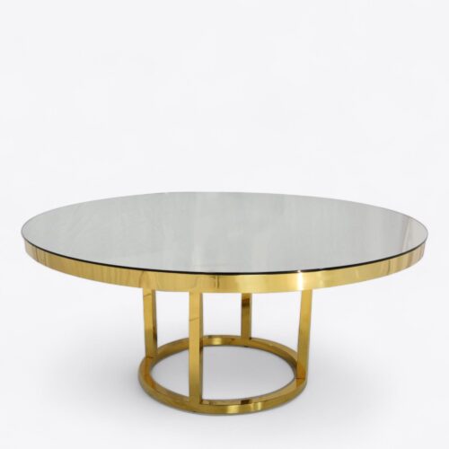 Valencia Gold Round DIning Table