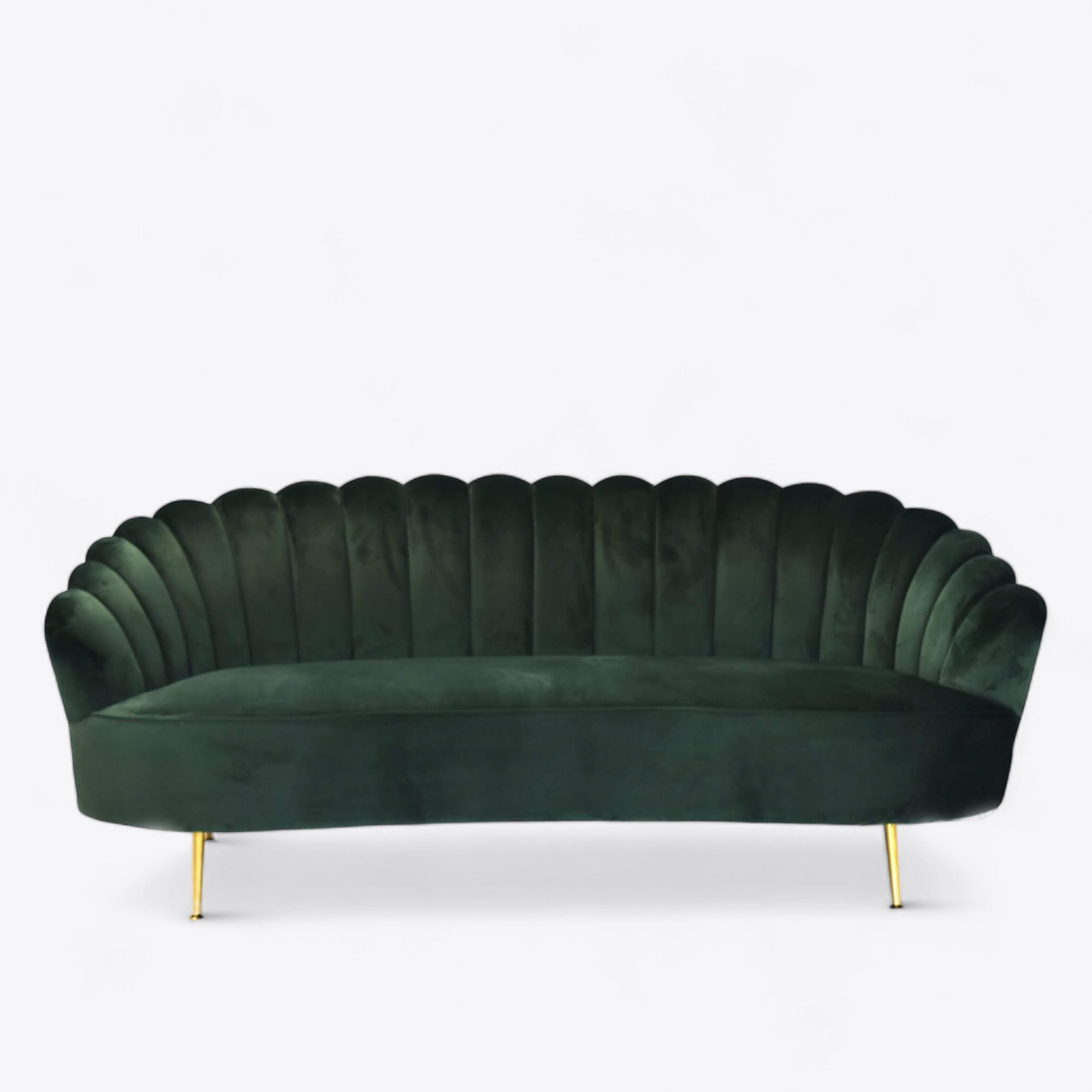 Valentina Green Sofa 1