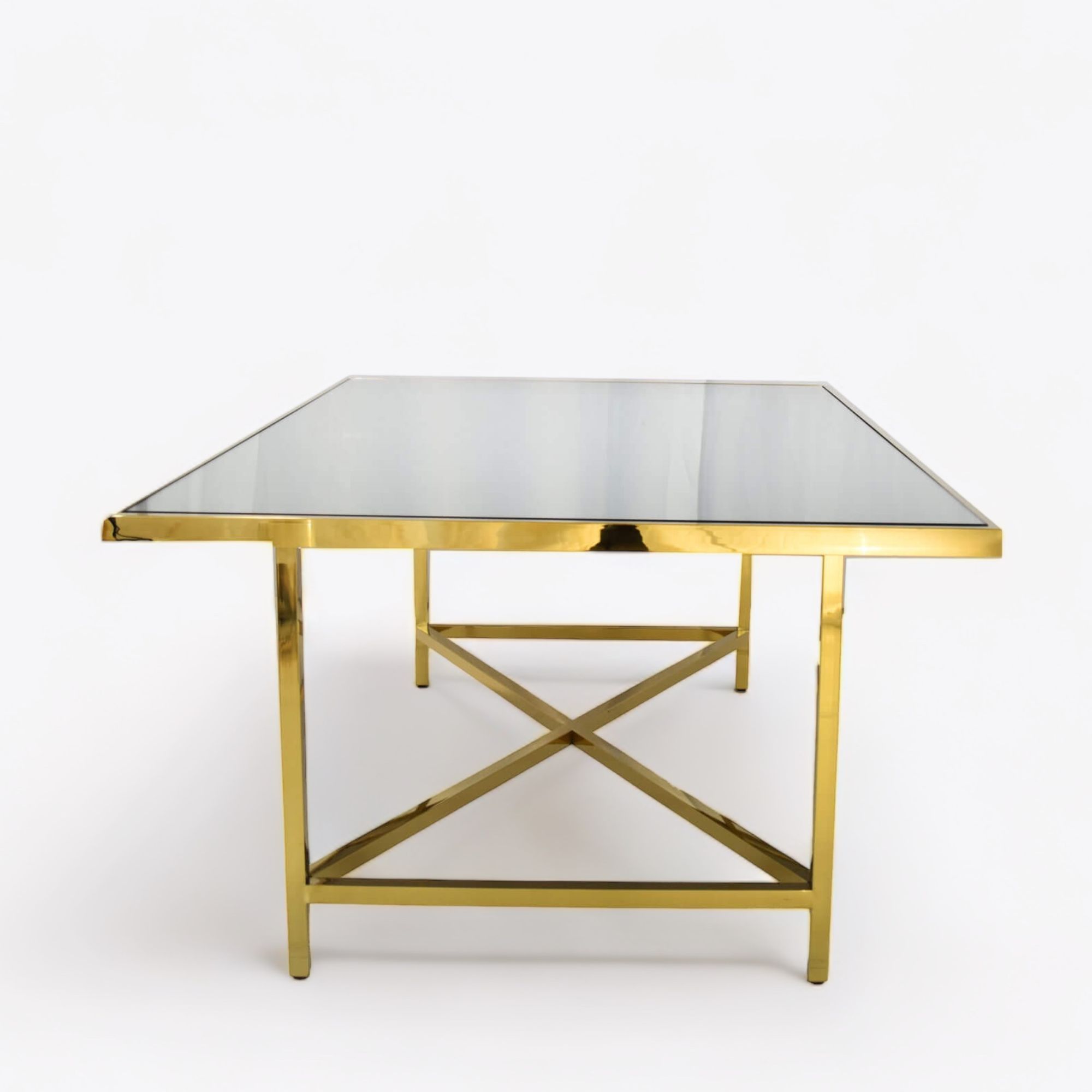 Emma Gold Dining Table 1