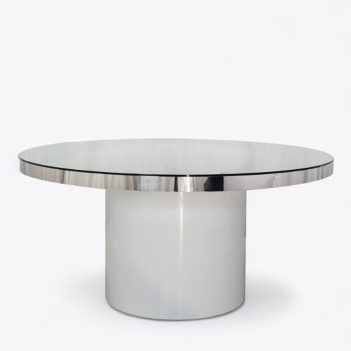 Maison SilverWhite Round Table