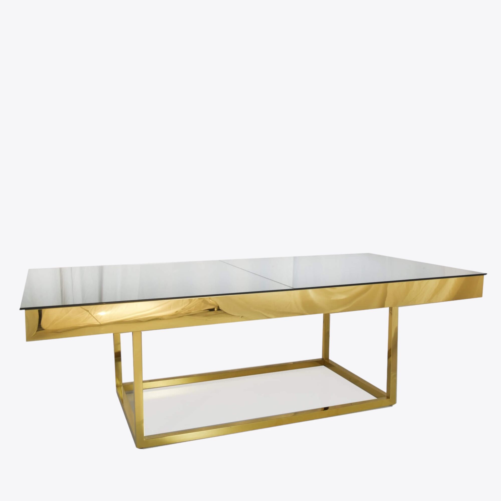 Valencia Gold Dining Table SIde