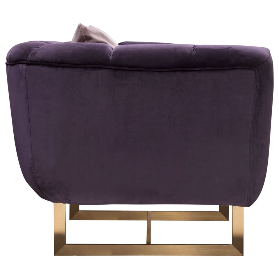 Chelsea Purple Lounge Chair - Image 3