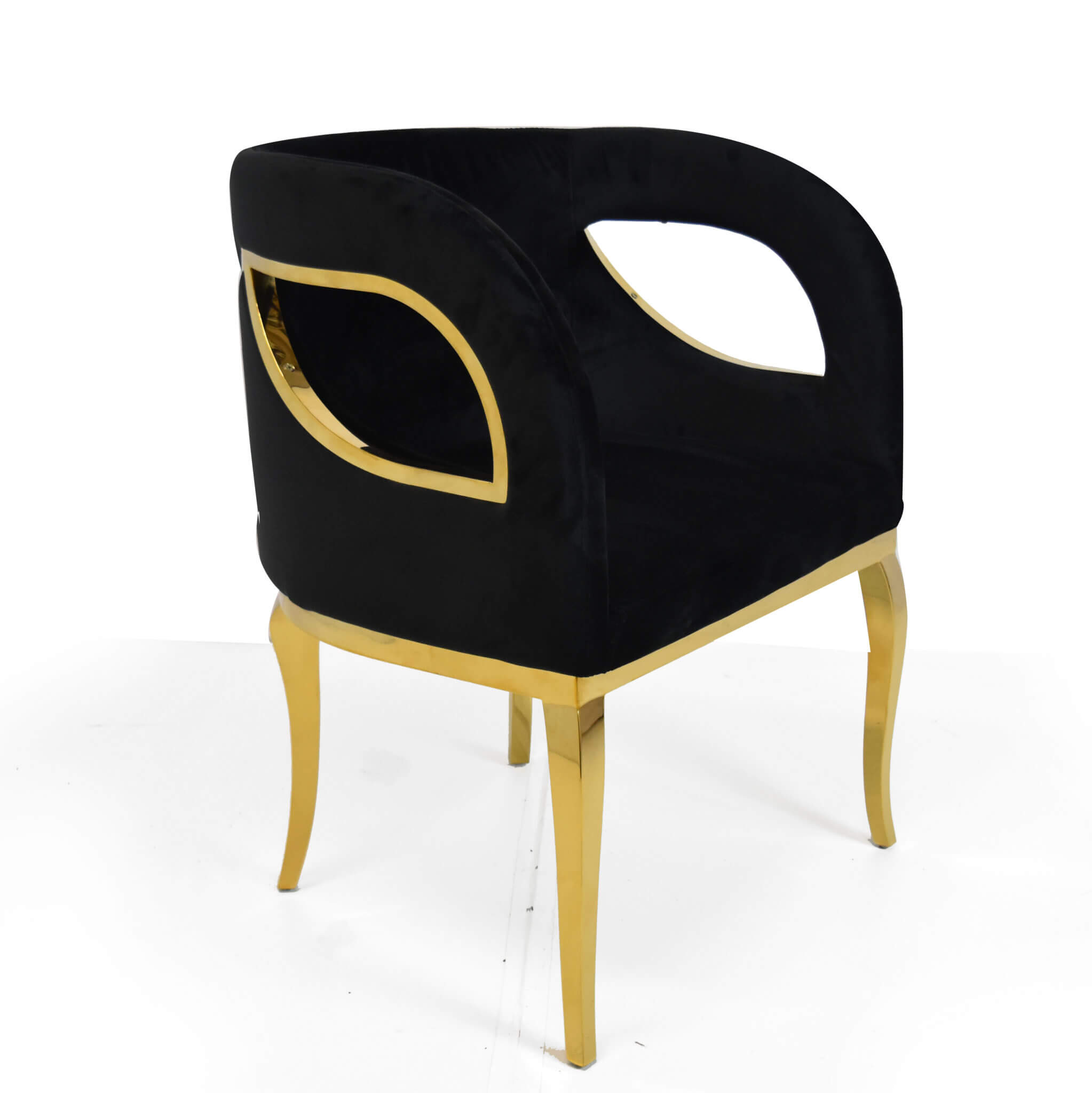 Garbo Black Lounge Chair