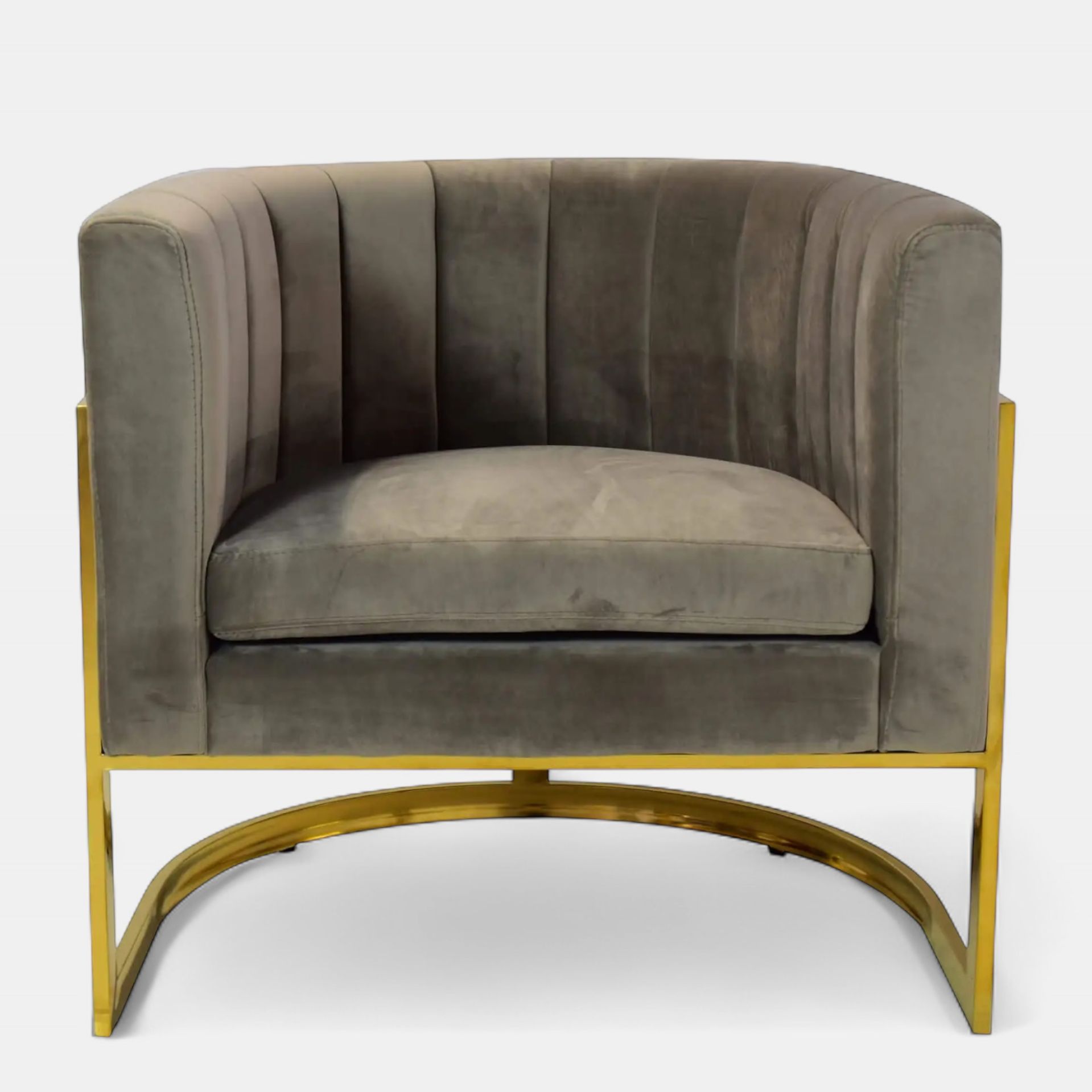 Emporium Taupe Lounge Chair - Image 2