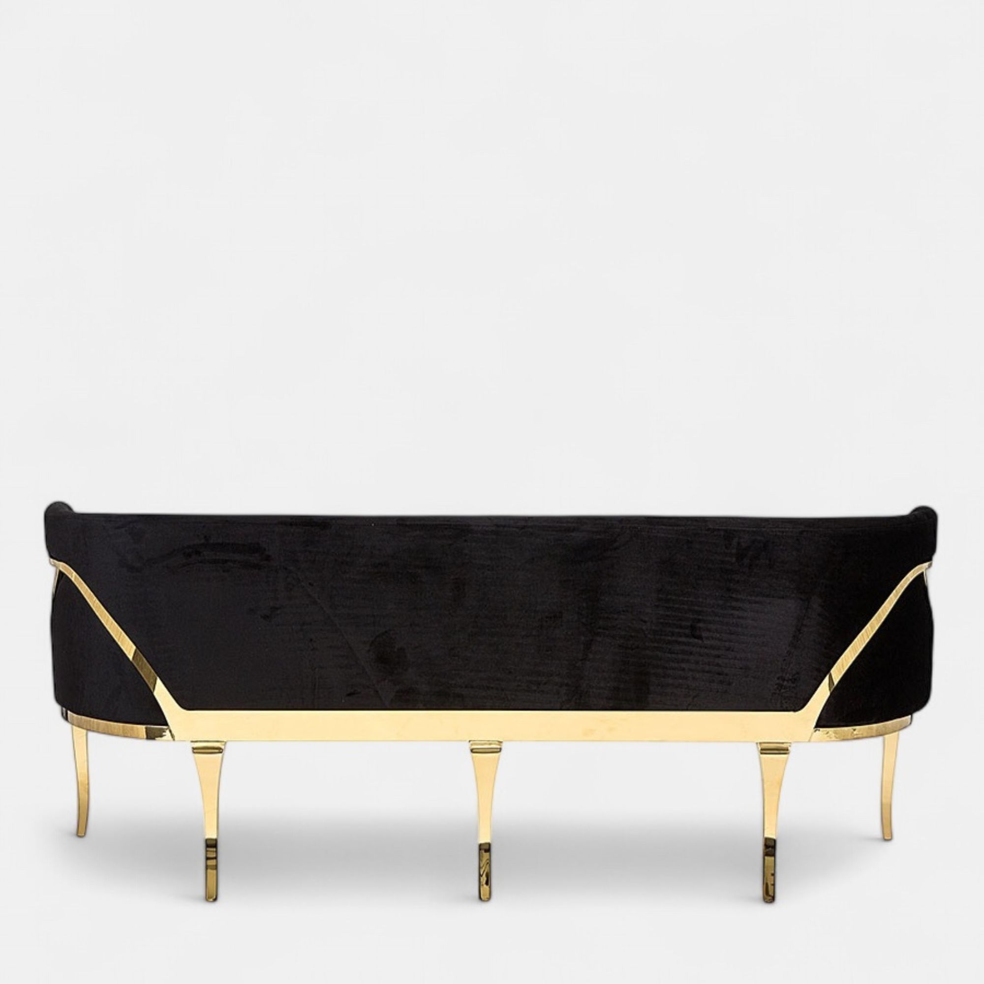 Garbo Black Sofa - Image 3