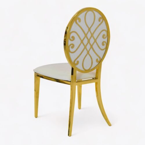 Imperial Gold Dining Chair Windsor White 1