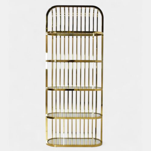 Cage Gold Bar Back