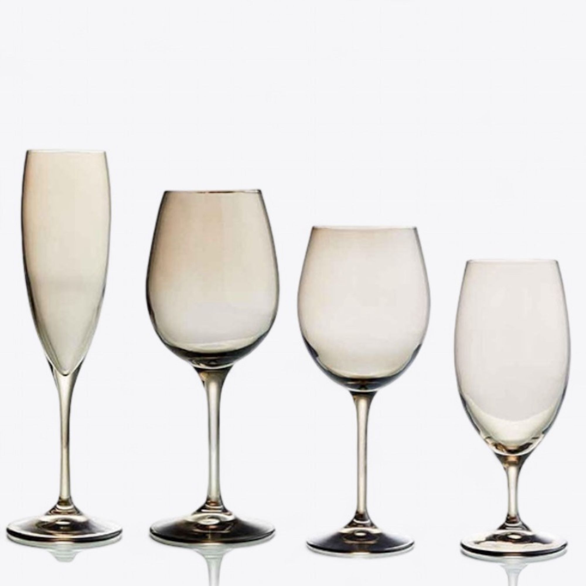 Alice Smoke Glassware Collection