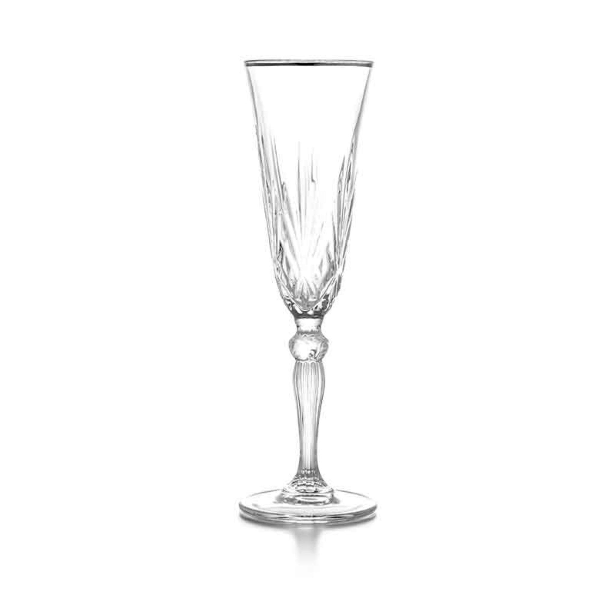 Carat Champagne Flute Silver