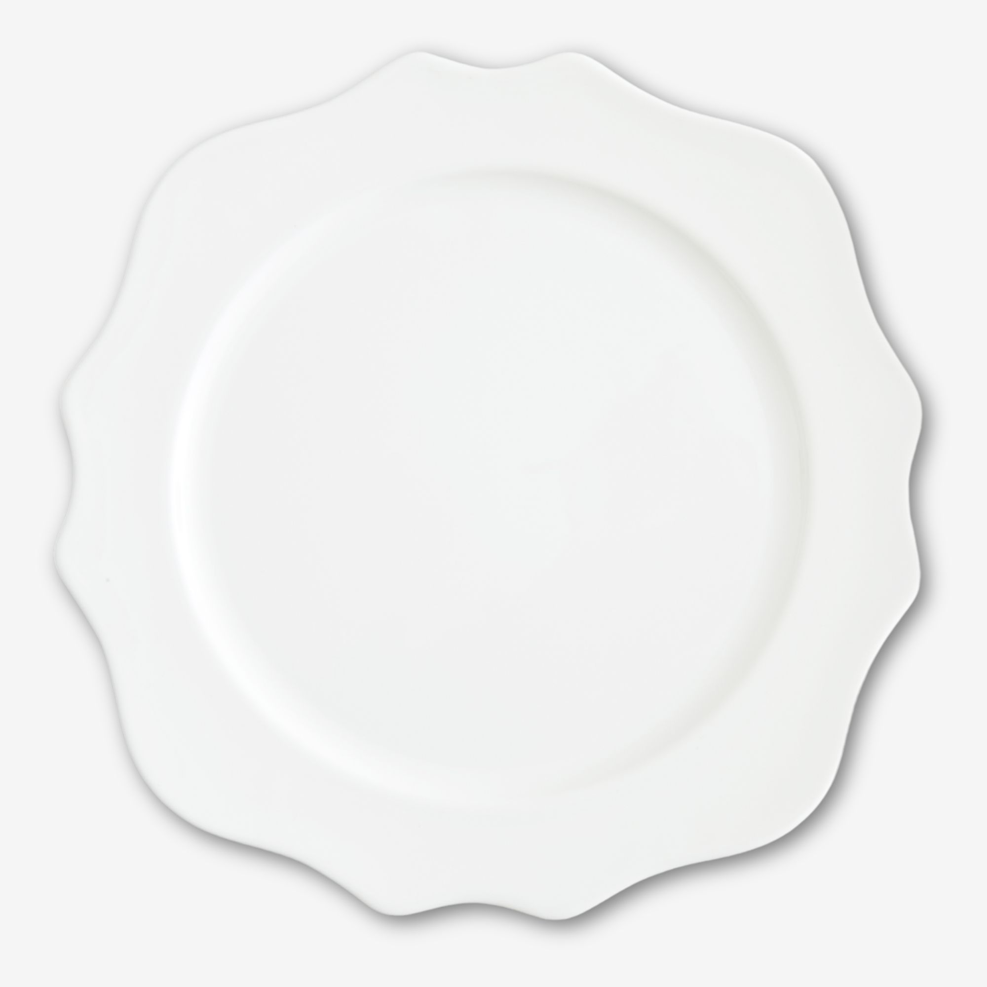 Signature White Dinnerware Collection - Glam Party Rentals