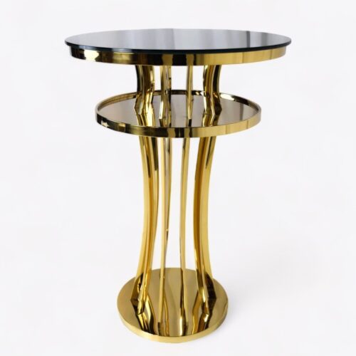 Legacy Gold Highboy Table