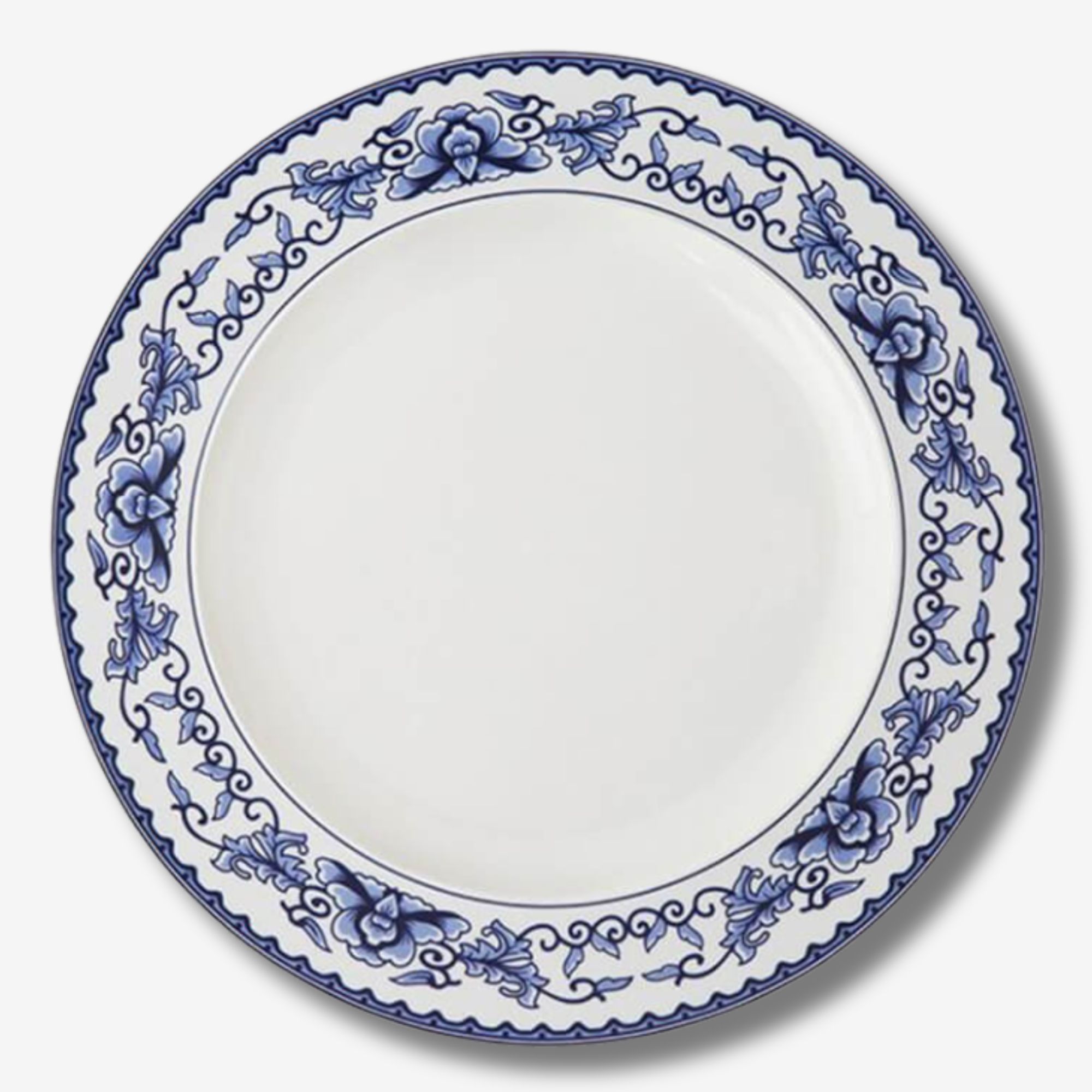 Chinoiserie Blue Charger 12%E2%80%B3