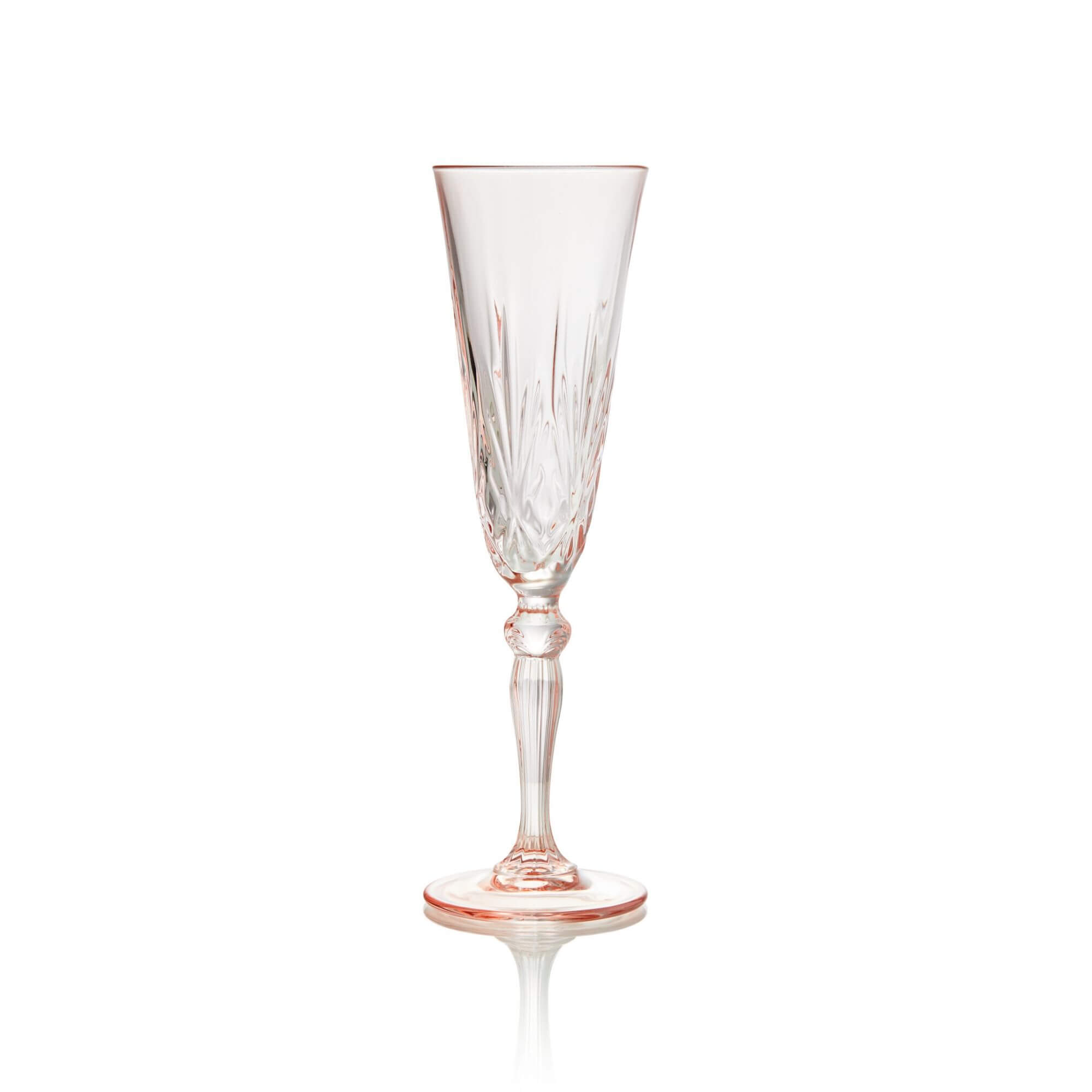 Murano Blush Champagne Flute