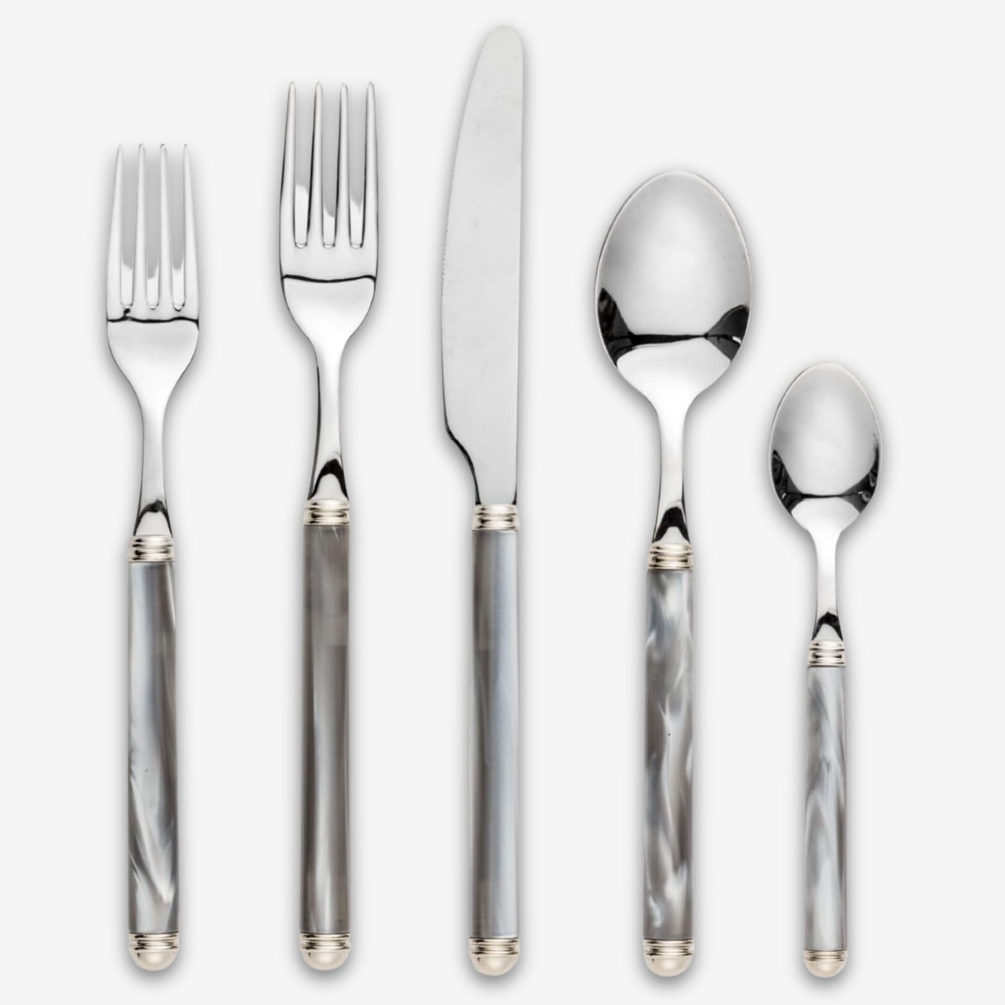 Valezka Grey Flatware Collection