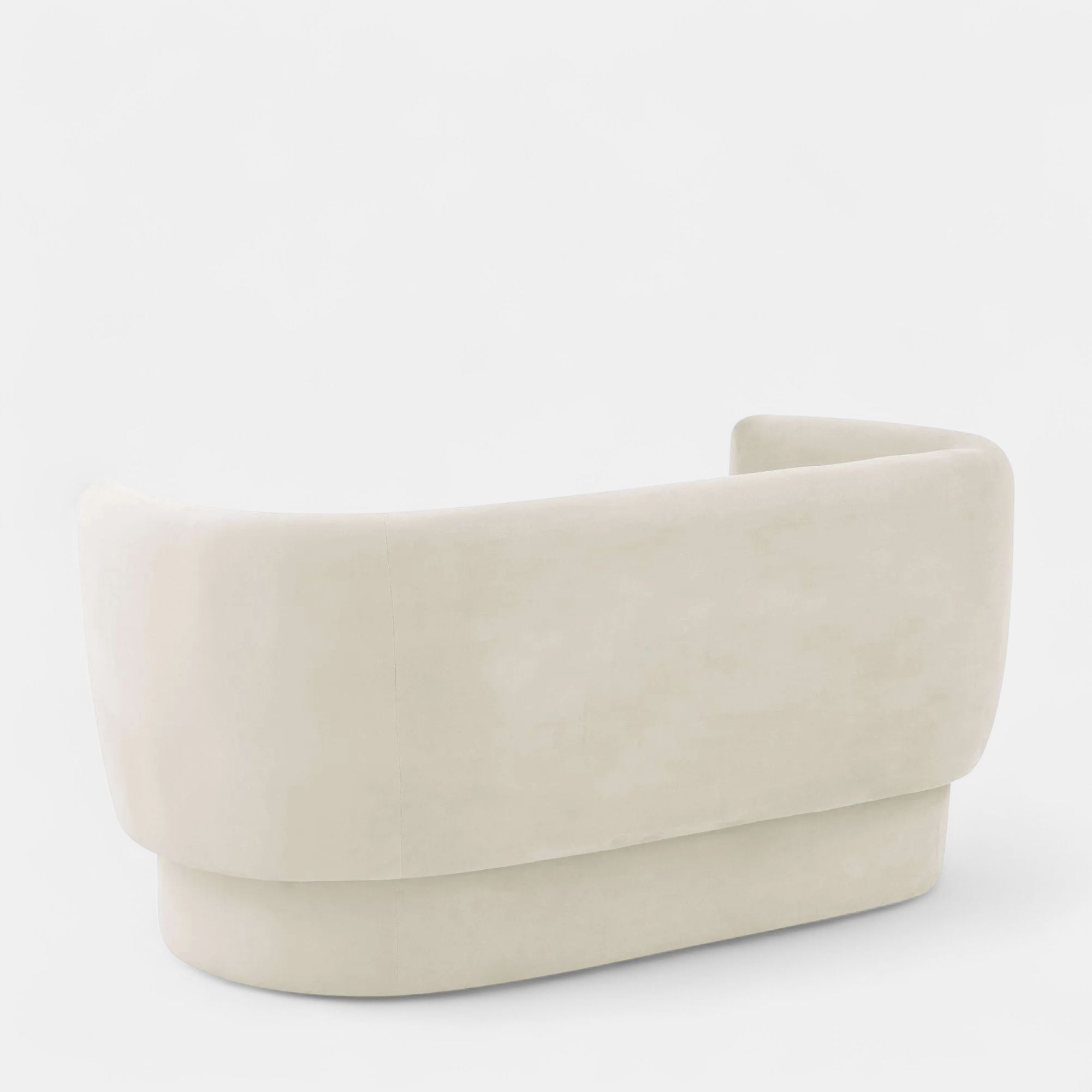 Dior Cream Loveseat - Image 3