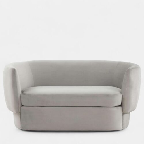 Dior Gray Loveseat