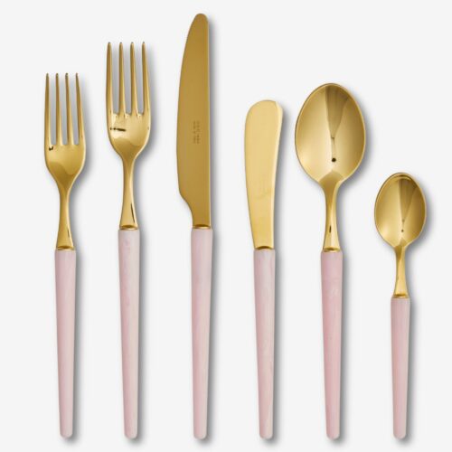 Kalahari Gold Pink Flatware Collection