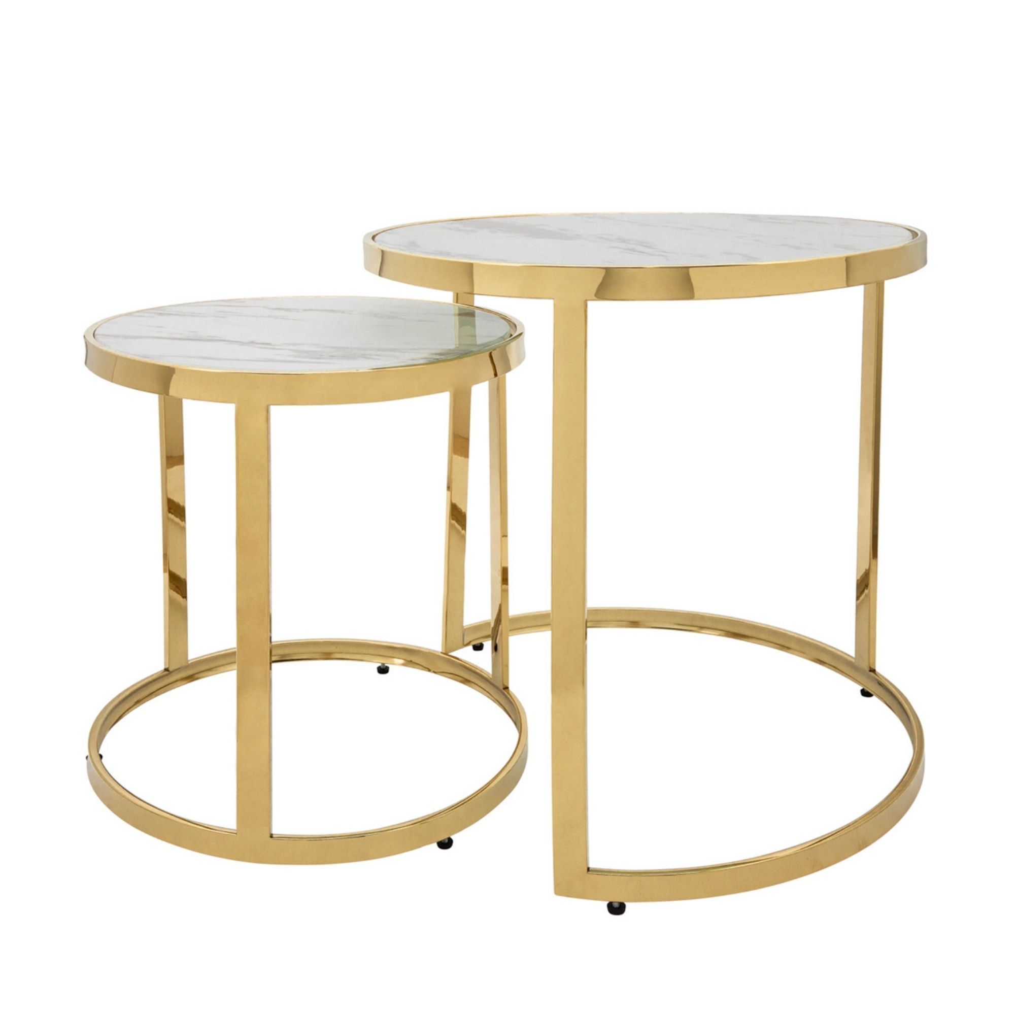 Adeline Gold SIde Table