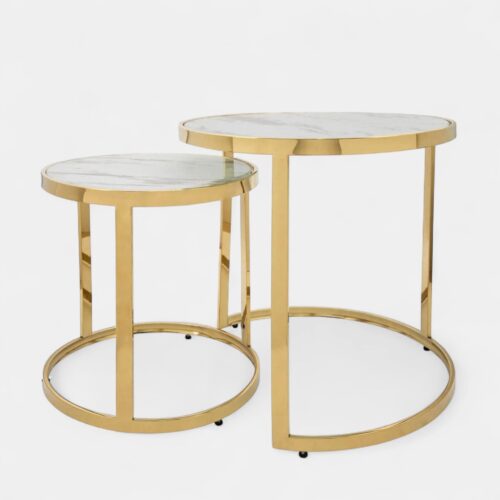 Adeline Gold Side Table 3