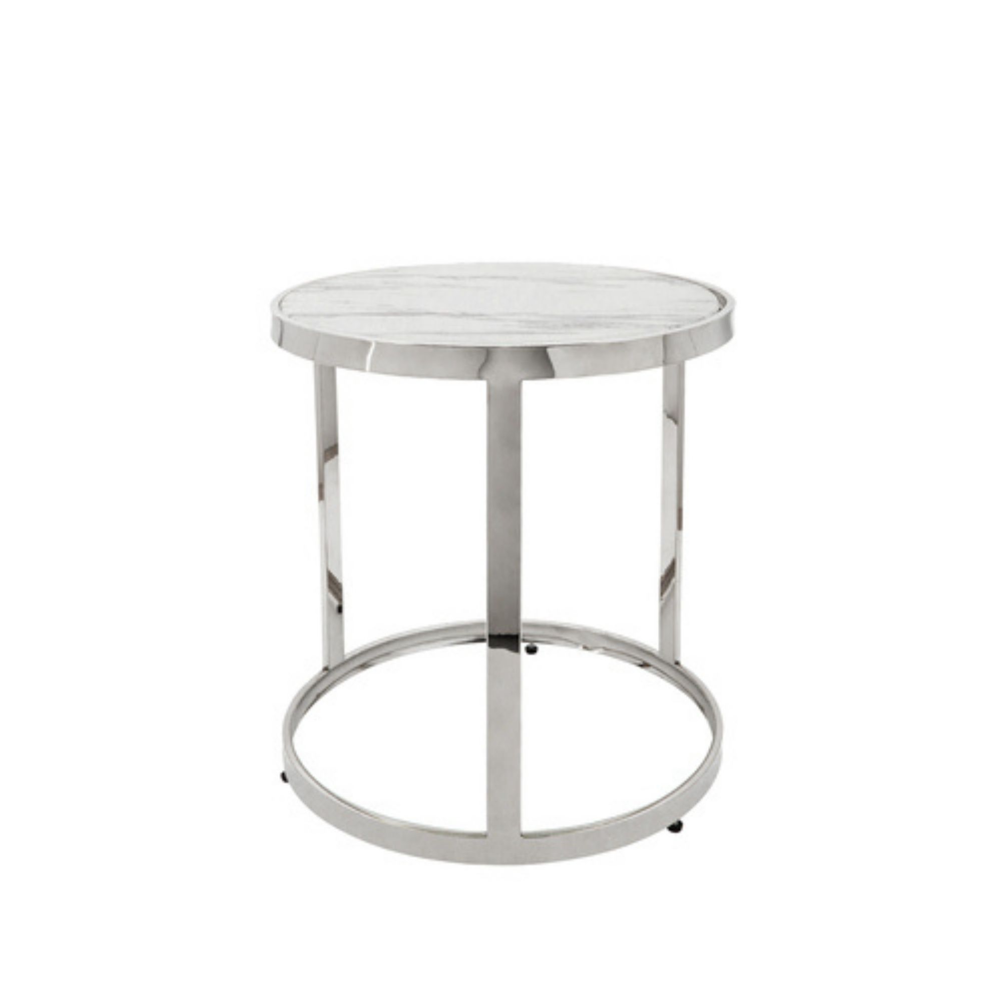 Adeline Silver Side Table - Image 2