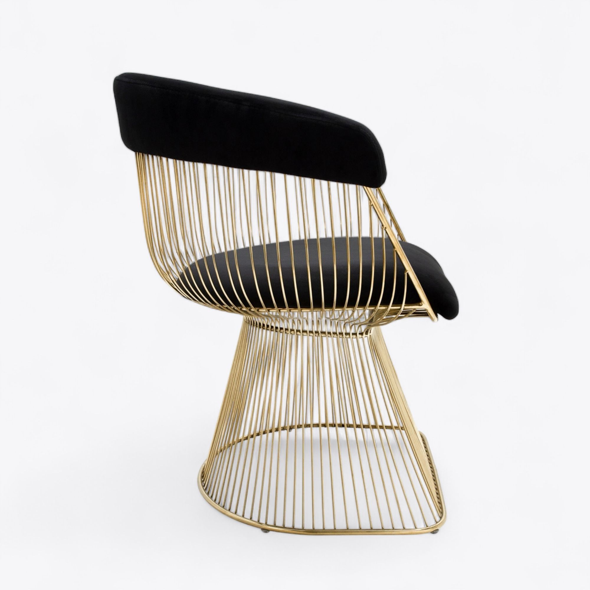 Bottega Black Lounge Chair - Image 2