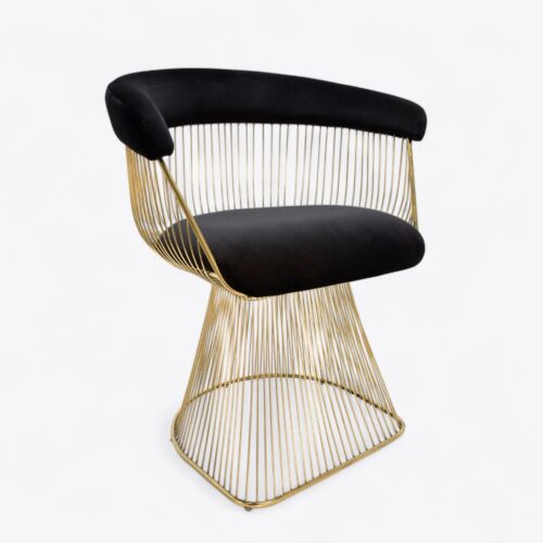 Bottega Black Lounge Chair