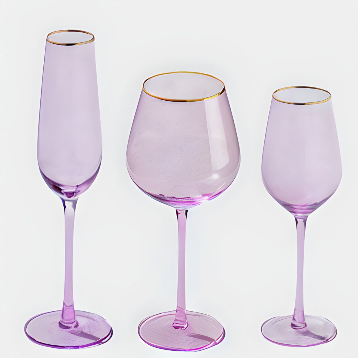 Pandora Lilac Glassware Collection