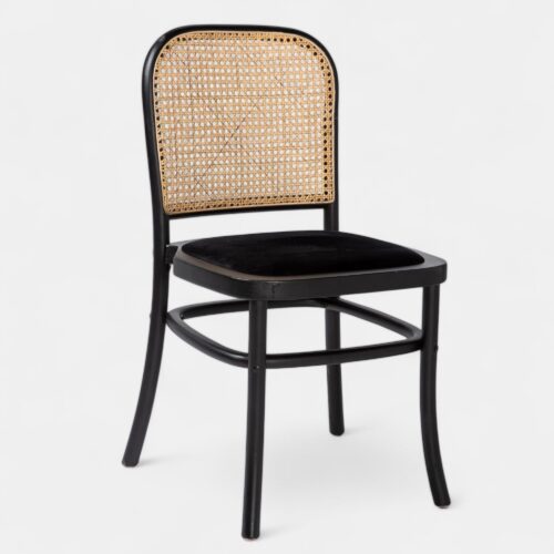 Bali Black DIning Chair 1