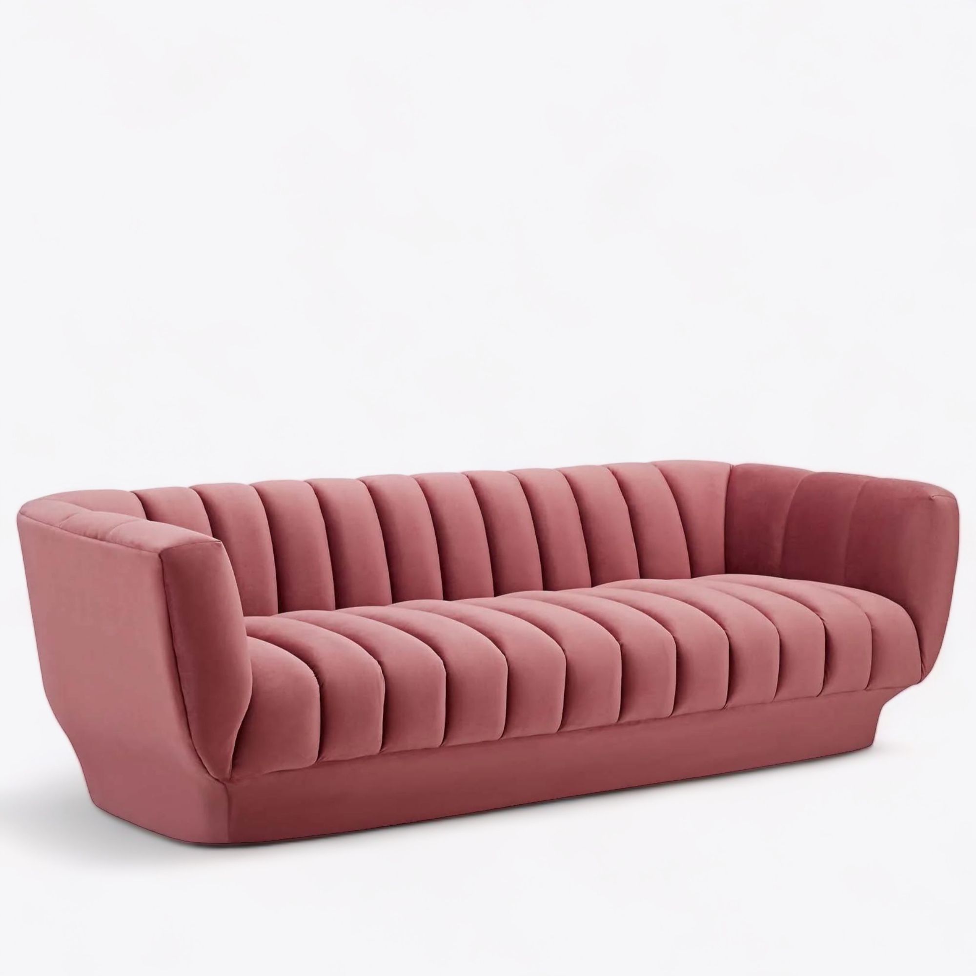 Beverly Dusty Rose Sofa 1