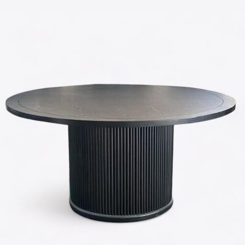 Bali Black Round Table