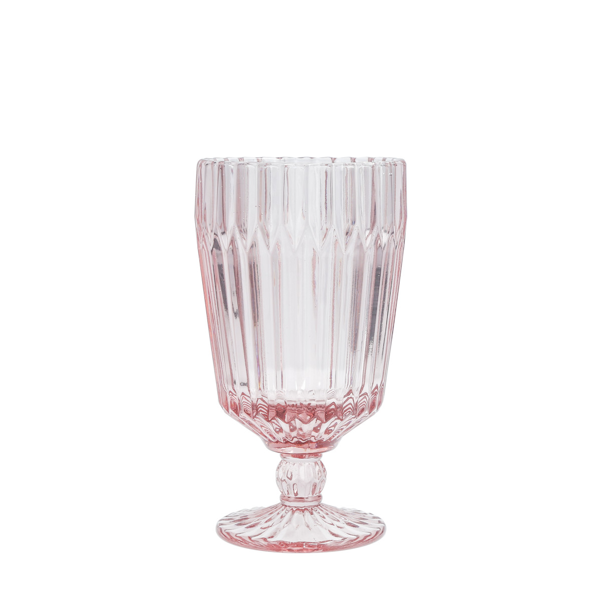 Sapphire Pink Water Goblet 14.02oz