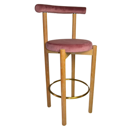 Bel Air Barstool Pink