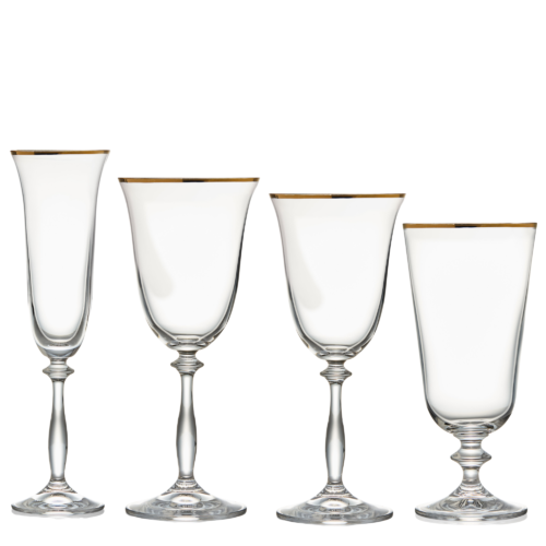 Chateau Glassware Gold