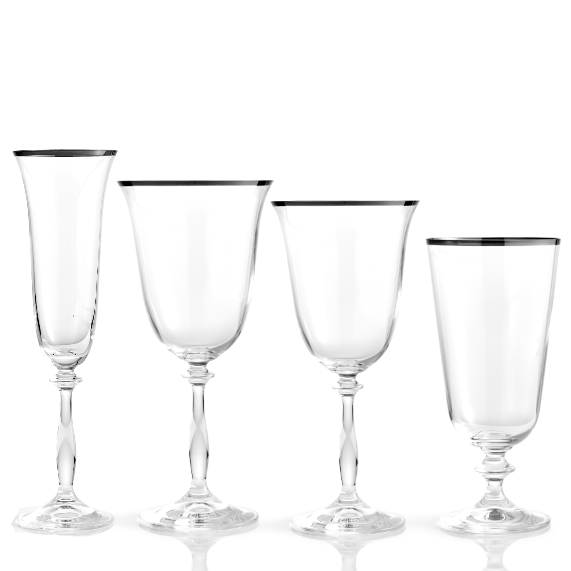 Chateau Glassware Silver