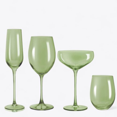 Colormax Sage Glassware Collection