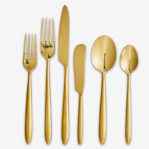 Shelton Gold Flatware Collection