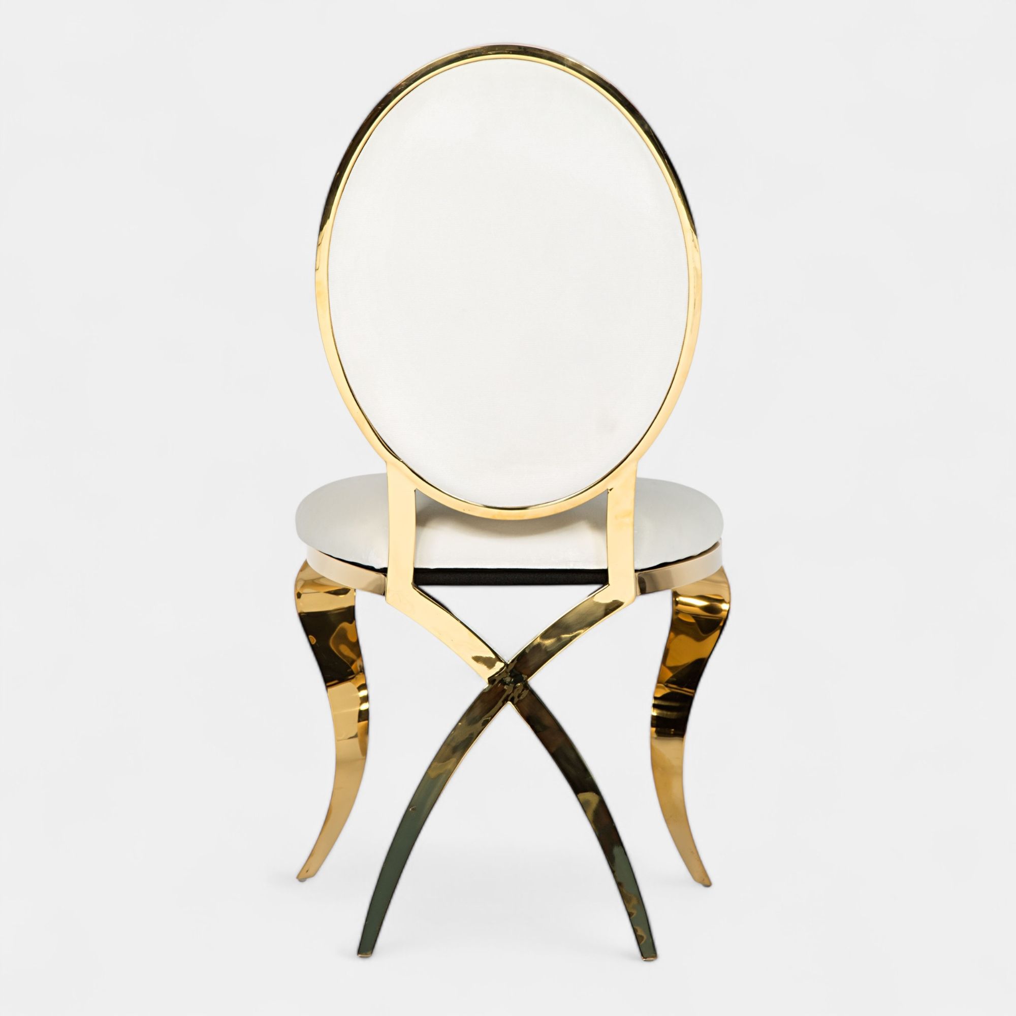 Annabelle Gold Dining Chair - Image 2