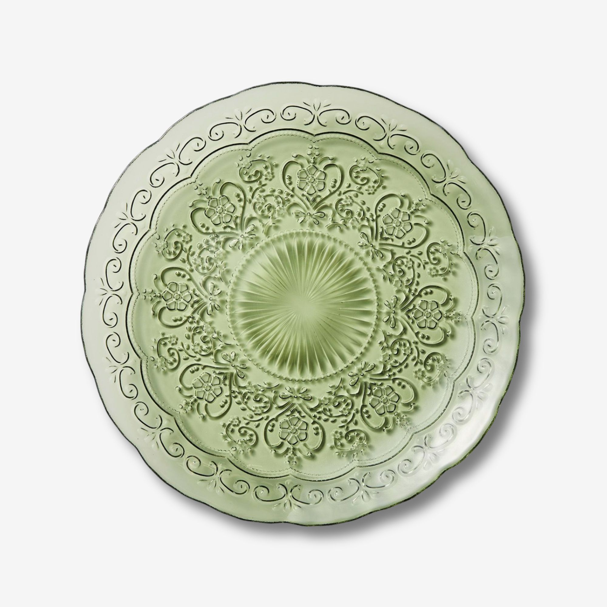 Carmina Green Dinner Plate